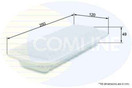 Фільтр повітря COMLINE CTY12035