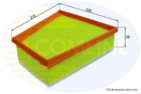 - ФІЛЬТР повітря (аналогWA6687/LX998) COMLINE EAF406