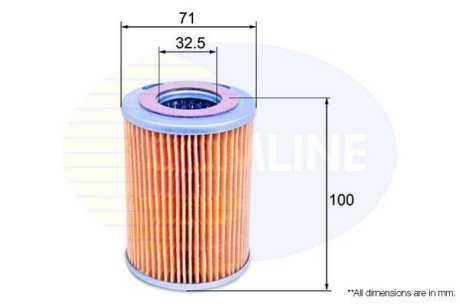 Фільтр оливи COMLINE EOF118 (фото 1)