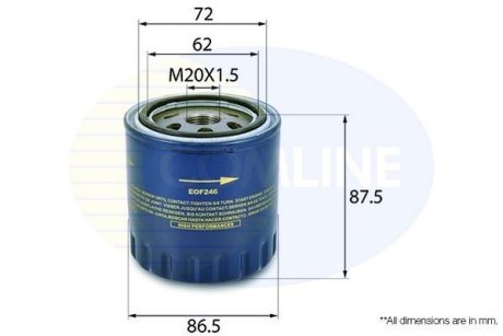 Фільтр оливи COMLINE EOF246