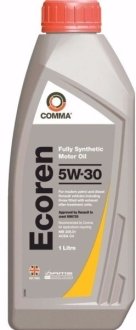 Олива для двигуна COMMA ECOREN 5W30 SYNT. 1L