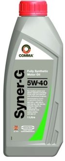 Автозапчасть COMMA SYNER-G 5W40 1L