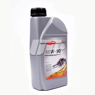 Трансмиссионное масло Gear Oil 4 GL-5 80W-90 мінеральне 1 л Delphi 93892551