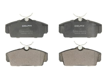 Комплект гальмівних колодок Delphi LP1435 (фото 1)