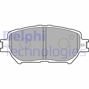 Гальмівні колодки дискові TOYOTA Camry V30 "F "01>> Delphi LP1738 (фото 1)