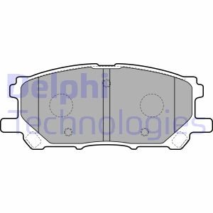 Гальмівні колодки дискові LEXUS RX300/RX350/RX400h "F "05>> Delphi LP1823 (фото 1)