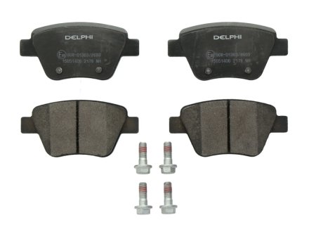 Комплект гальмівних колодок Delphi LP2178