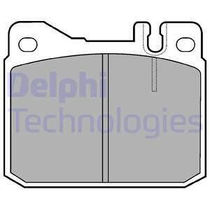 Гальмiвнi колодки дисковi Delphi LP427
