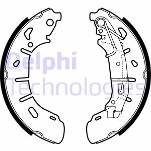 Гальмівні колодки, барабанные Delphi LS2050