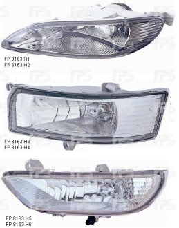 Фара протитуманна DEPO FP 8163 H4-E