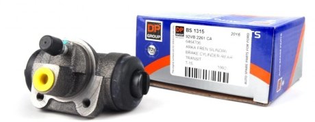 Тормозной циліндр диам.25,4 мм Ford Transit 190 09/91- DP Group Bs1315 (фото 1)