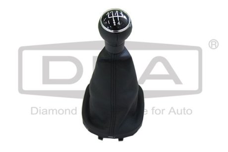 Ручка КПП с пыльником чорний 5 ступ VW Caddy (11-15) DPA 77111640702 (фото 1)