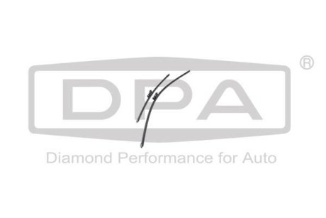 Щетка стеклоочистителя 600мм+475мм VW Golf (04-07),Jetta (06-08) DPA 89550623102 (фото 1)