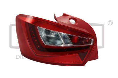 Фонарь левый червоний LED Seat Ibiza (08-) DPA 99451456602