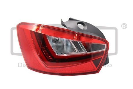 Фонарь левый LED (чорний) Seat Ibiza (08-) DPA 99451784702