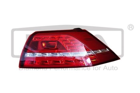 Фонарь праый зовнішній LED VW Golf (12-) DPA 99451800202