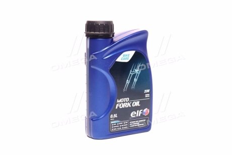 Олива гідравл. MOTO FORK OIL 20W (Канистра 0.5л) для вилок та амортизаторів ELF 194971