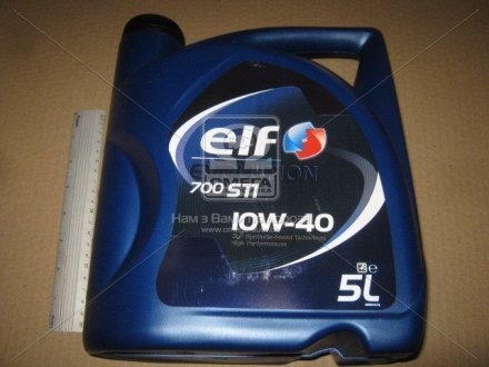 Масло моторное 10W-40 Evolution 700 STI 5л ELF 201554