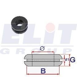 Зажим бампера ELIT C60485