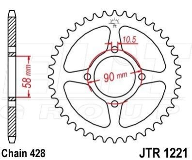 Зірка MOTO ELIT MO 111-349-44