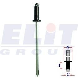 Зажим бампера ELIT R 57052