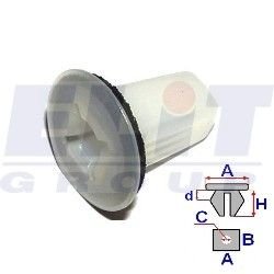 Зажим бампера ELIT R B24370