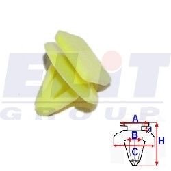 Зажим бампера ELIT R C50054