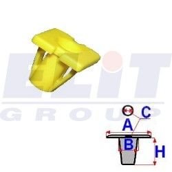 Зажим бампера ELIT R C50235