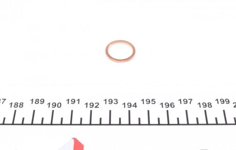 Кольцо отвору зливу оливи (14x18x1.5) ELRING 114600 (фото 1)