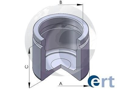 Поршень тормозного суппорта MERCEDES: MB SERIE 100 (MB,MBN,MBN D) 100, 120, 140 87- ERT 150551C