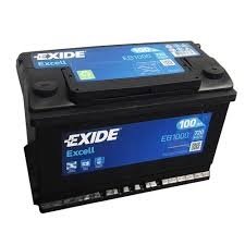 АКБ 6СТ-100 R+ (пт720) (необслуж)(315х175х205) EXCELL EXIDE EB1000