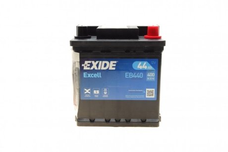 Стартерна акумуляторна батарея 44Ah, 400EN EXIDE EB440 (фото 1)