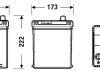 Акумулятор 60Ah-12v EXCELL (230х172х220), L, EN480 Азия EXIDE EB605 (фото 1)