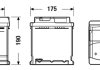 Акумулятор 62Ah-12v EXCELL (242х175х190), L, EN540 EXIDE EB621 (фото 4)