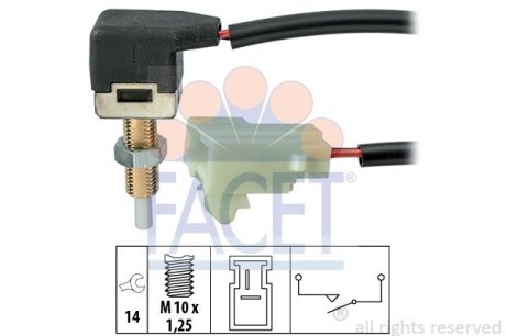 Вмикач сигналу стоп FACET 7.1297