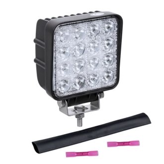 Фара LED квадратна 48W, 3071lm, 108x135x72мм, вузький промінь 9-32V (Febi) FEBI BILSTEIN 104002