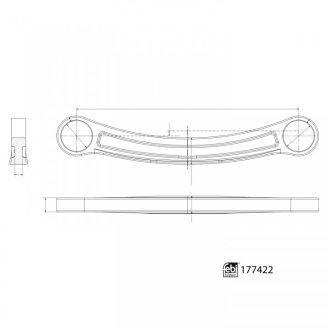 Важіль підвіски FEBI BILSTEIN 177422