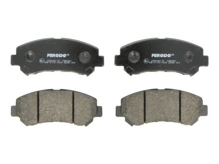 Комплект гальмівних колодок з 4 шт. дисків FERODO FDB4051