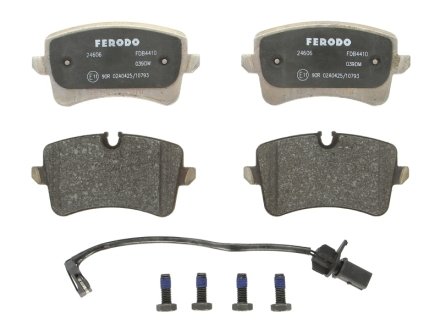 Комплект гальмівних колодок, дискове гальмо FERODO FDB4410 (фото 1)