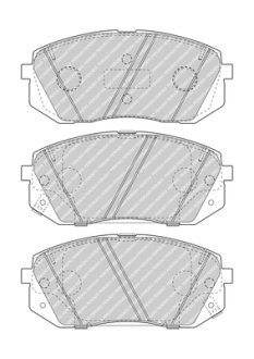 Гальмівні колодки дискові FERODO FDB5039