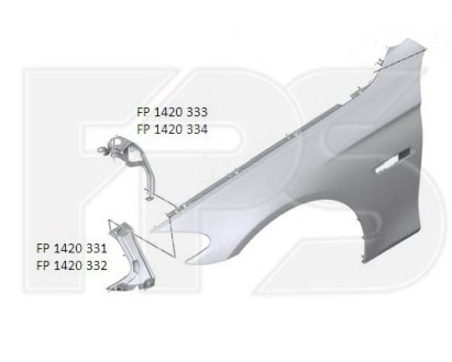Кріплення металеве FPS FP 1420 332