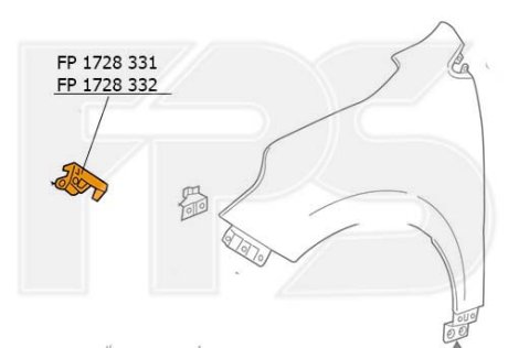 Ремчастина металева FPS FP 1728 331 (фото 1)
