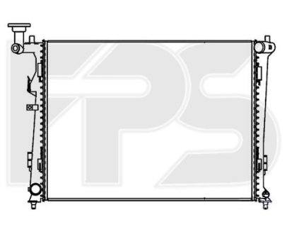 Радіатор охолодження FPS FP 40 A884