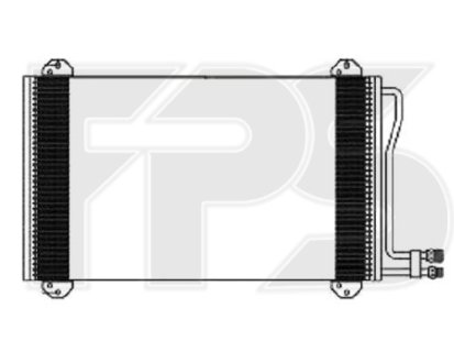 Радіатор кондиціонера FPS FP 46 K107