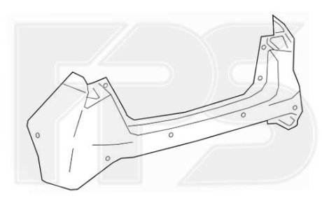 Бампер FPS FP 7079 951