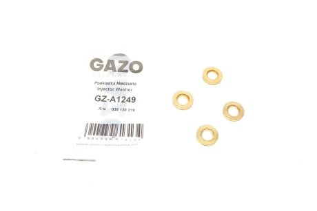Кольцо ущільнююче GAZO GZ-A1249