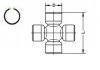 Крестовина 27X70 (11.03.00, CR19) GKN (Lobro) U907 (фото 2)