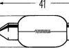 Лампа накаливания 24V 10W SV 8,58 HELLA 8GM 002 091-251 (фото 2)