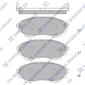 Колодки тормозные Hi-Q (SANGSIN) SP1479