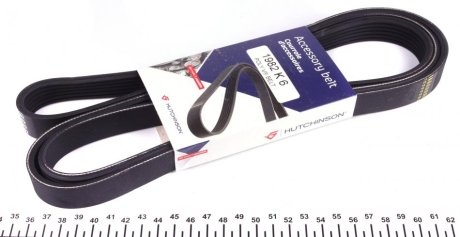 Ремiнь клиновий HUTCHINSON 1982 K 6